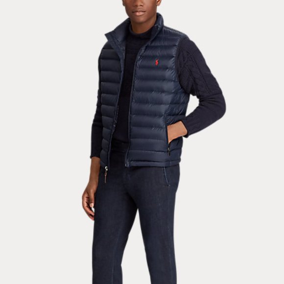 Polo Ralph Lauren Pony Full Zip Down Packable Vest - Picture 6 of 7